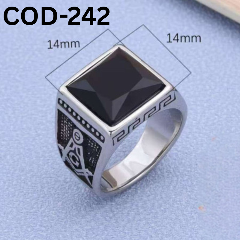 অরজিনাল আকিক পাথর হাতের আংটি (COD-242)